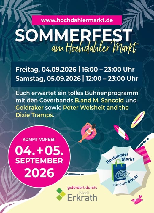 Sommerfest Hochdaler Markt
